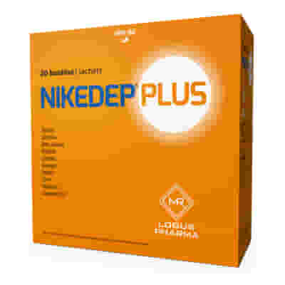Integratore Nikedep PLUS per energia e tono, 20 bustine