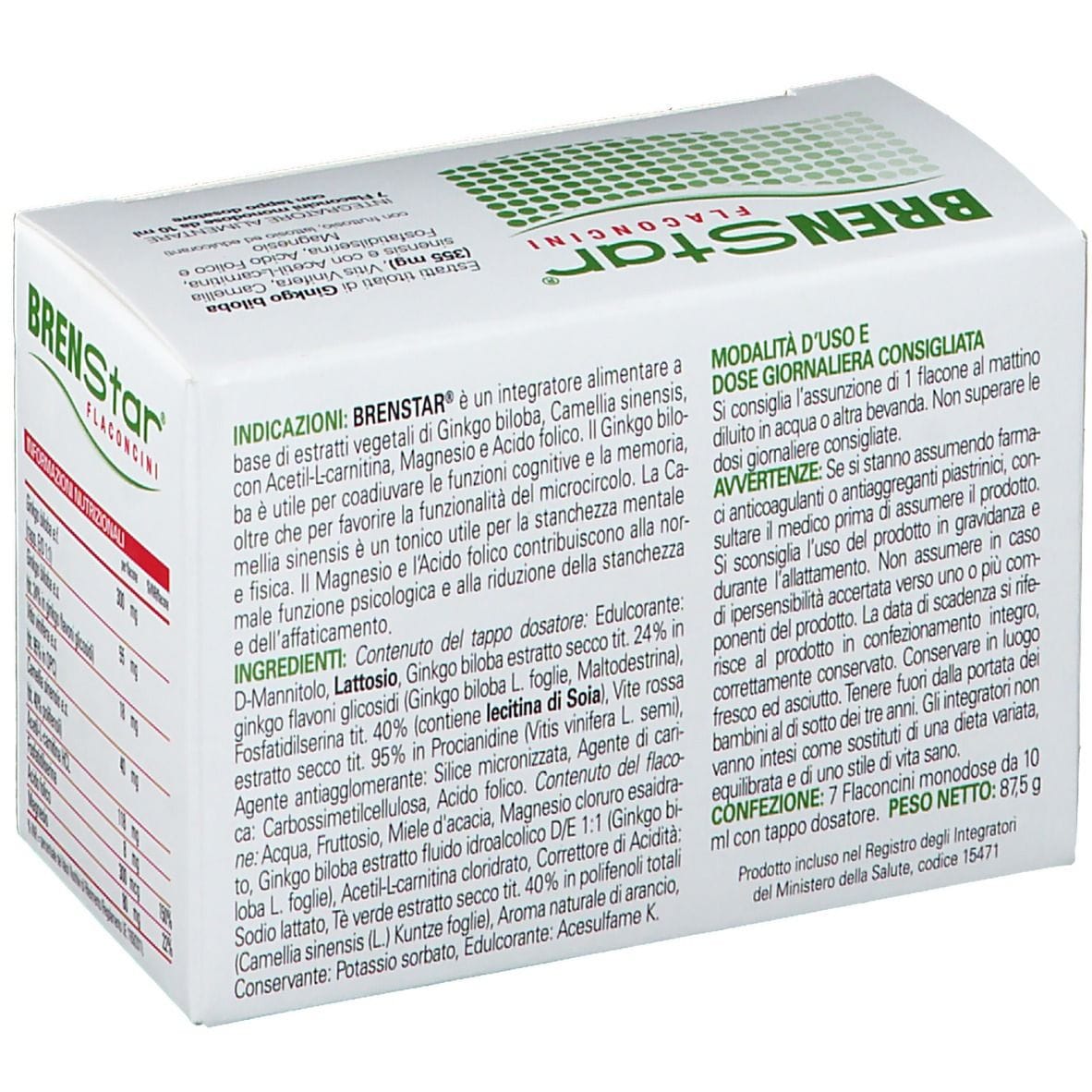 BRENSTAR 7 FLACONCINI 10 ML