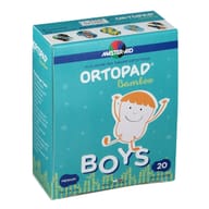 Cerotto oculare Ortopad Boys misura M per ortottica, 20 pezzi