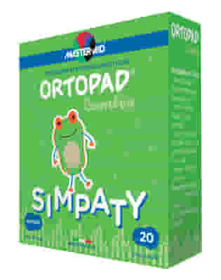 Cerotto oculare Ortopad Simpaty Cotton M, 20 pezzi