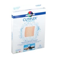 MEDICAZIONE ADESIVA IMPERMEABILE TRASPARENTE MASTER-AID CUTIFLEXMED 12,5X12,5 CM 5 PEZZI