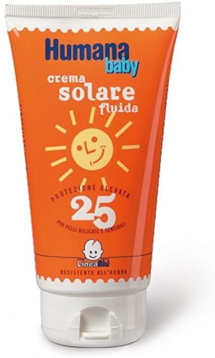 Crema solare Humana Baby SPF25 per bambini, 150ml