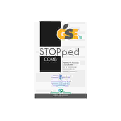 Pettine anti-pidocchi GSE Stopped Comb in acciaio inossidabile