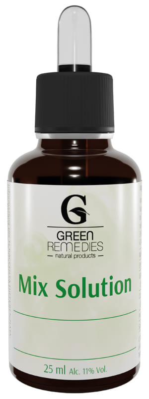 Mix Solution gocce, base per diluire essenze floreali 25ml