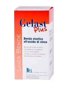 BENDA MEDICATA ELASTICA GELAST PLUS CON OSSIDO DI ZINCO 10X100CM BENDA MEDICATA ELASTICA GELAST PLUS CON OSSIDO DI ZINCO 10X100CM