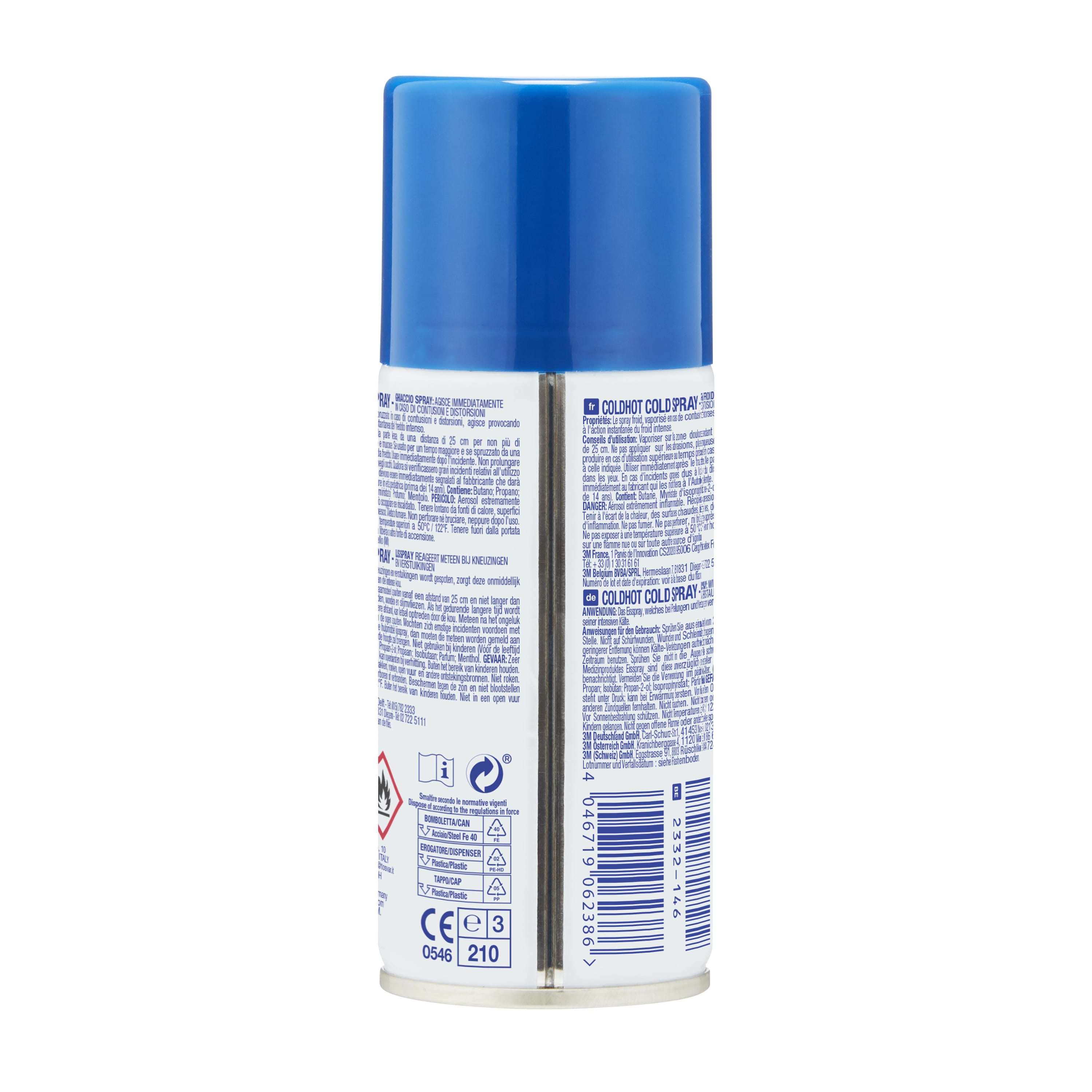 Ghiaccio spray Nexcare ColdHot per traumi, 150ml