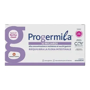 Progermila 10 Miliardi 6 Flaconcini 10 Ml