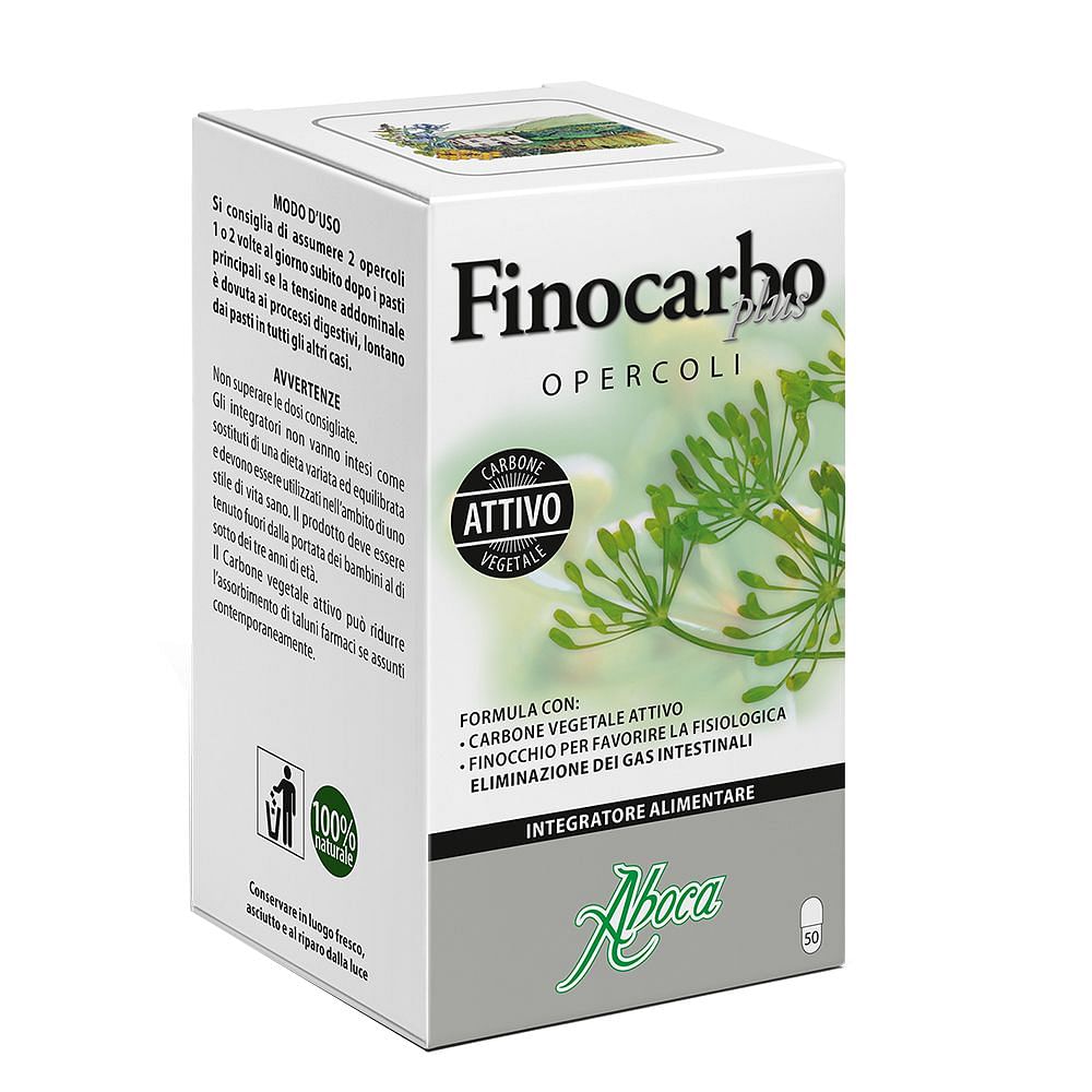 Finocarbo Plus 50 Opercoli 25 G Nuovo Formato