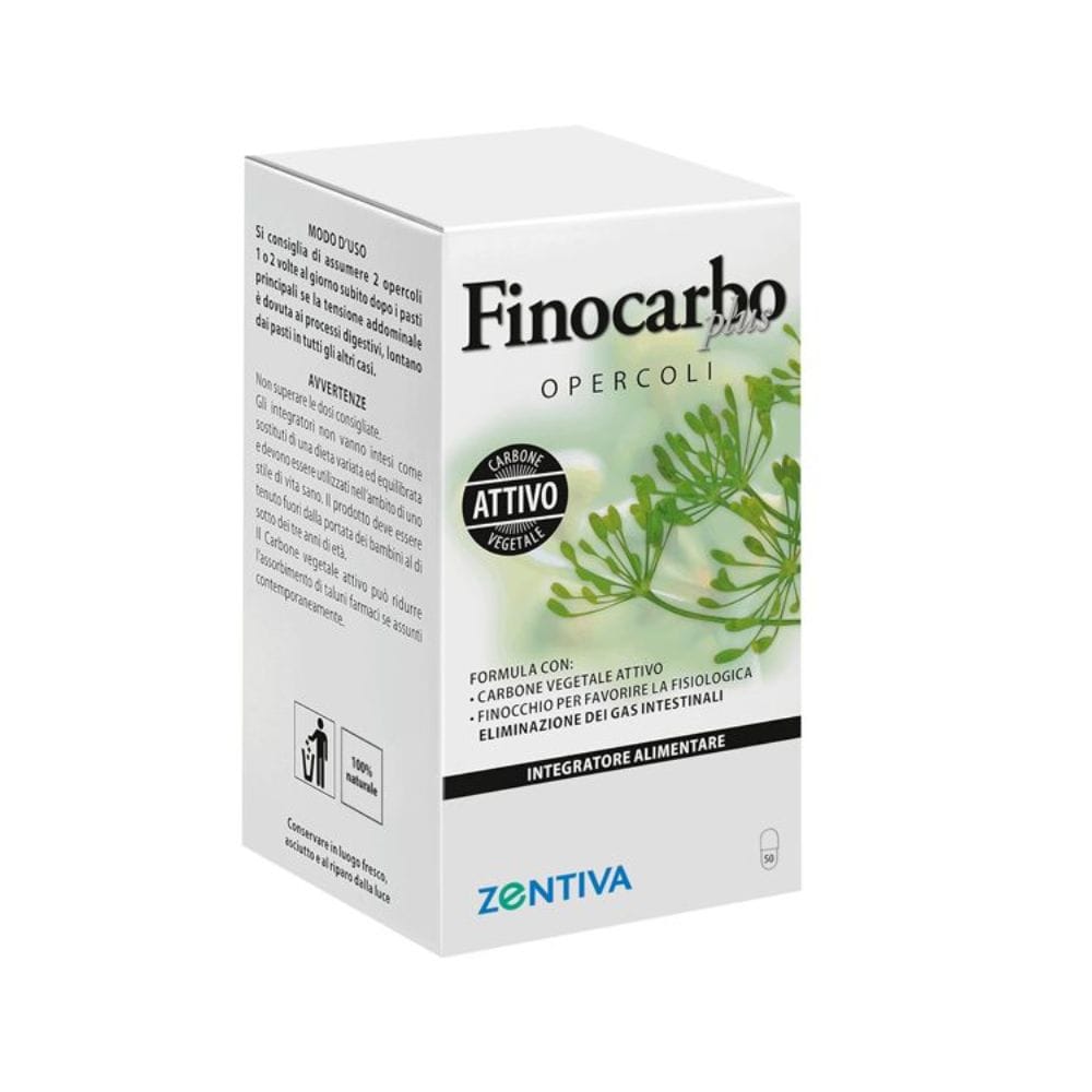 FINOCARBO PLUS 50 OPERCOLI 25G NUOVO FORMATO