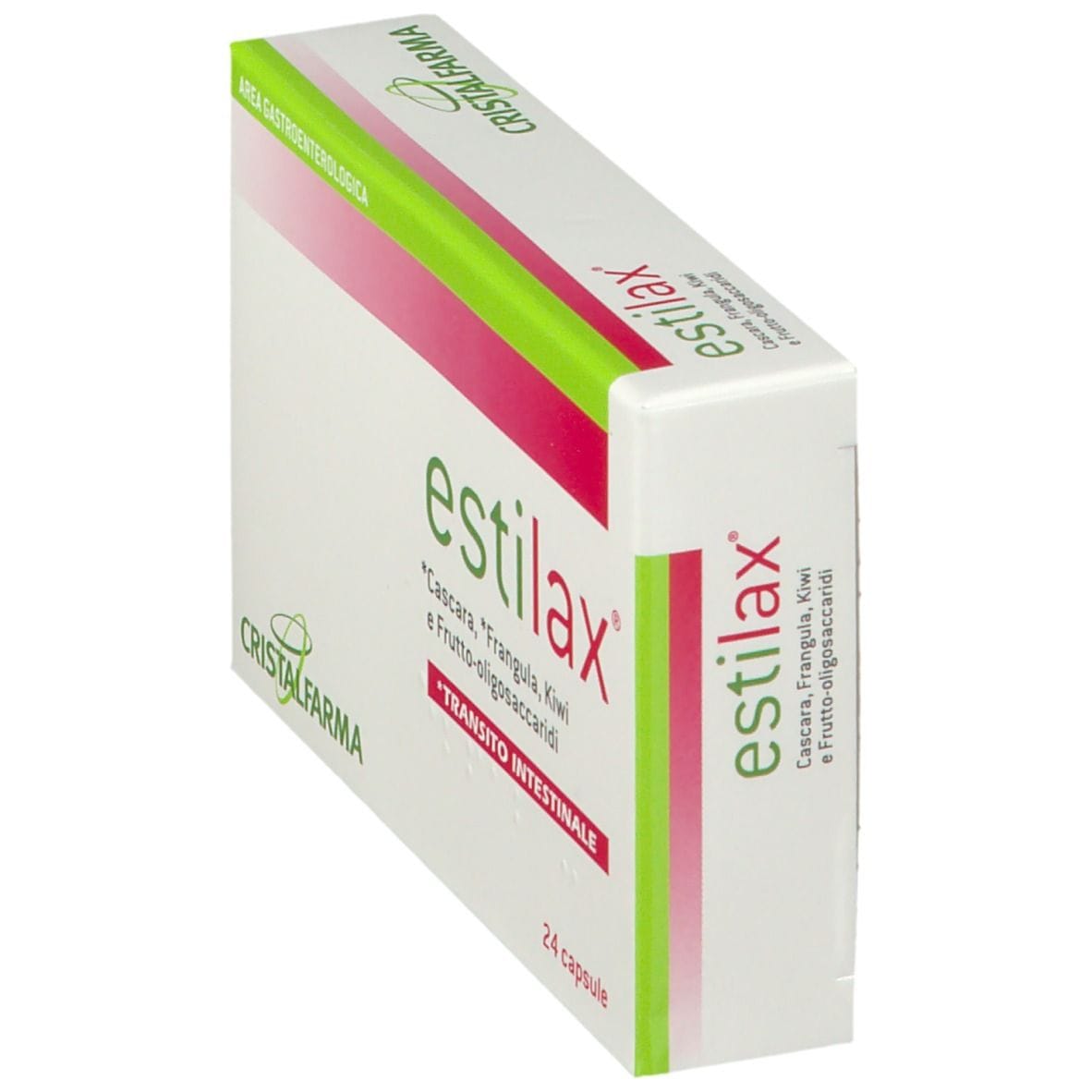 Integratore Estilax per il transito intestinale, 24 capsule
