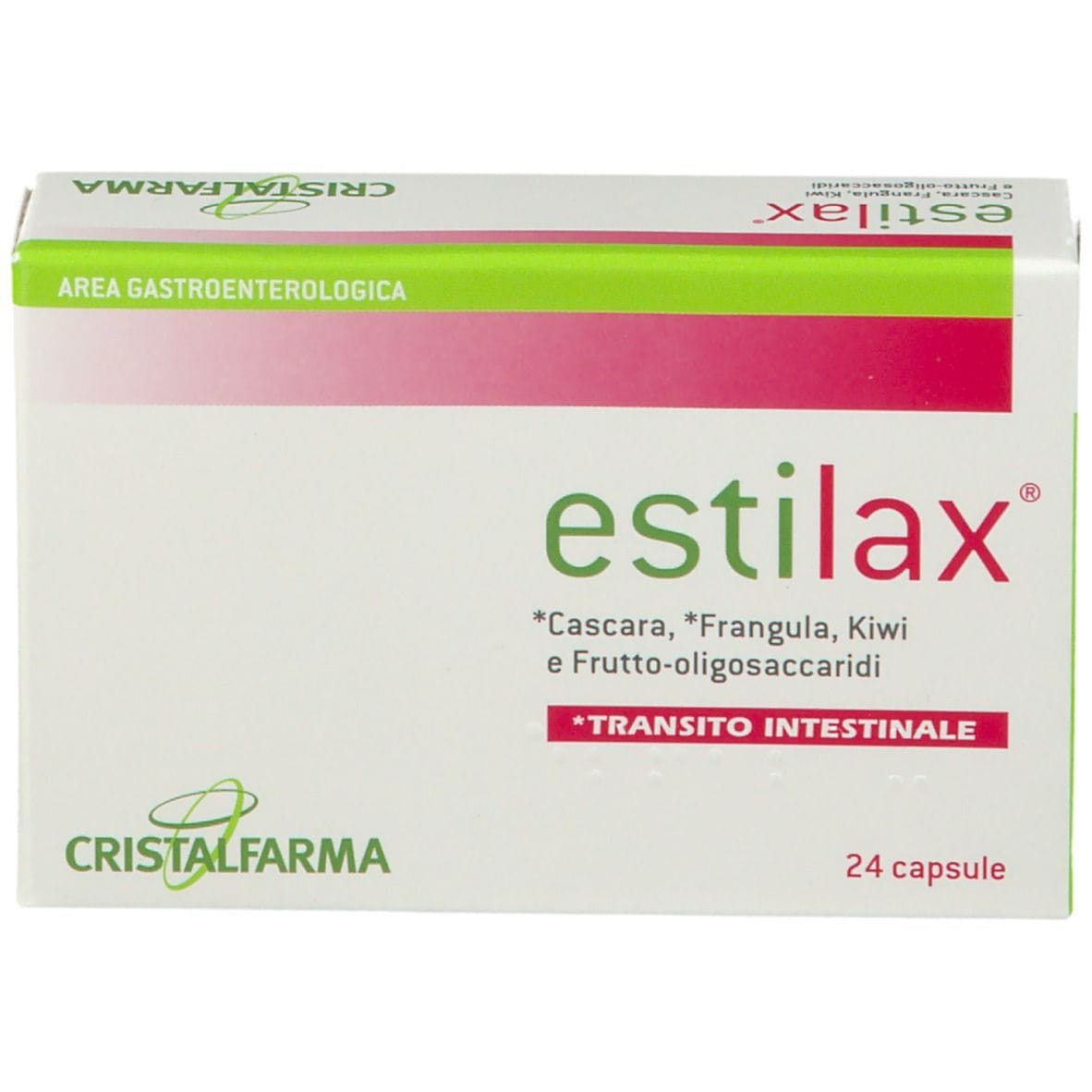 Integratore Estilax per il transito intestinale, 24 capsule