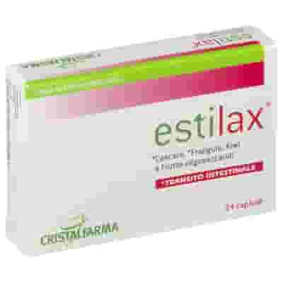 Integratore Estilax per il transito intestinale, 24 capsule