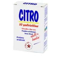 Salviette Citro Z con citronella e aloe, 10 pezzi