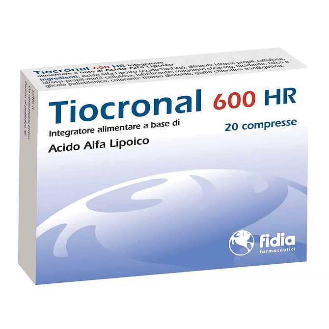 Tiocronal 600 Hr 20 Compresse
