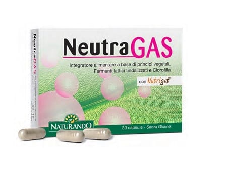 Integratore Neutragas con Melissa e Finocchio, 30 capsule