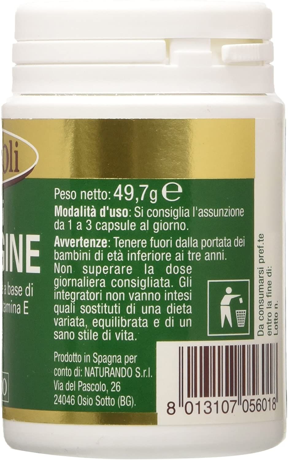 NATUROLI OLIO DI BORRAGINE 70 SOFTGEL