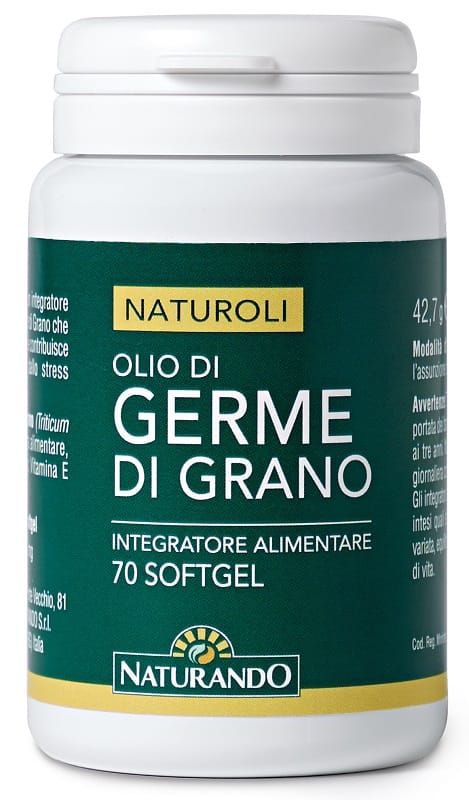 Integratore Naturoli Olio di Germe di Grano, 70 Softgel