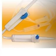 Deflussore per Infusione Sterile Monouso con Roller