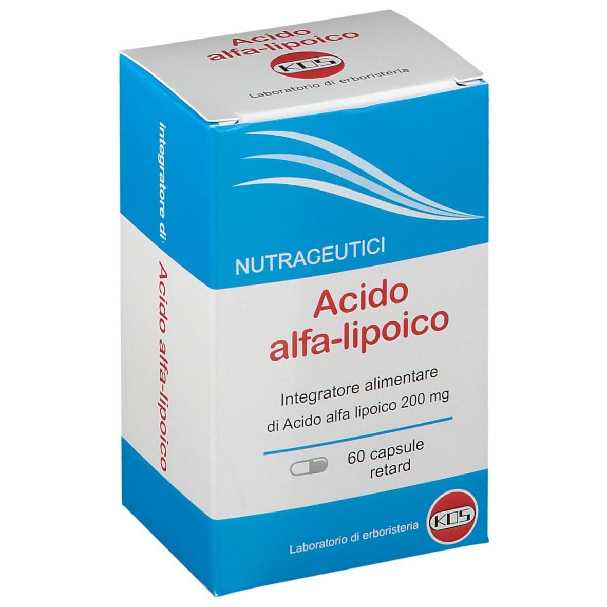 Kos Acido Alfa Lipoico 60 Capsule