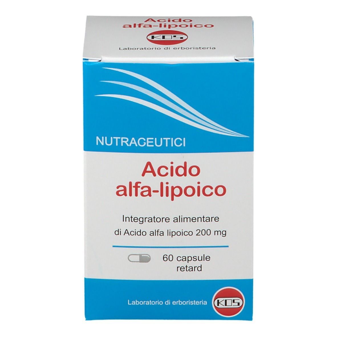 KOS ACIDO ALFA LIPOICO 60 CAPSULE