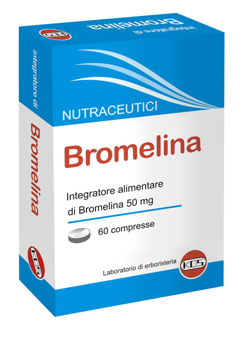 BROMELINA 60 COMPRESSE SENZA GLUTINE