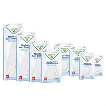Medicazione sterile Profar garza antiaderente 10x20cm, 4 pezzi