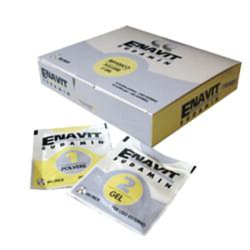 Enavit Sudamin Kit Polvere e Gel per pelle secca, 14+14 bustine