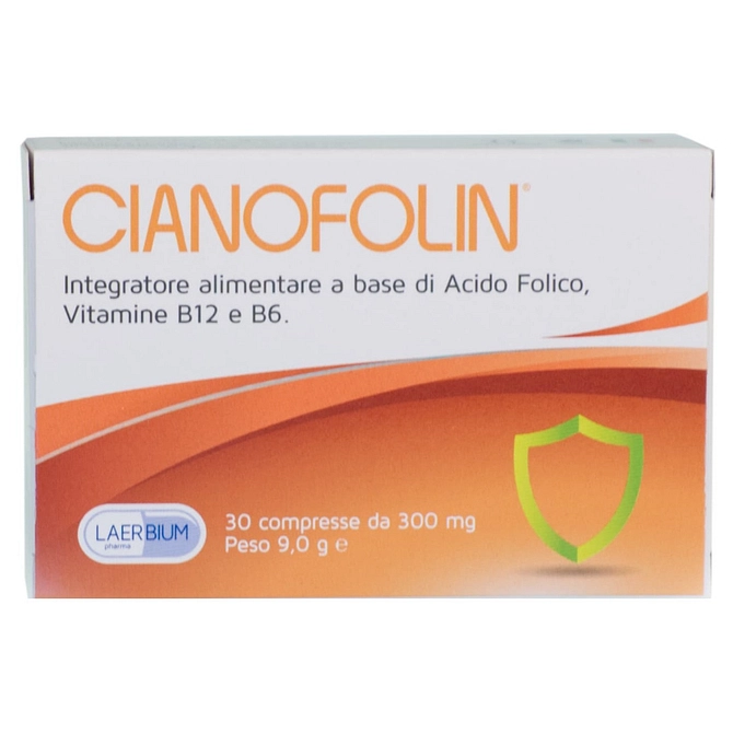 Cianofolin 30 Compresse Gastroprotette 9 G