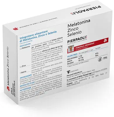 MELATONINA DR PIERPAOLI 60 COMPRESSE MELATONINA DR PIERPAOLI 60 COMPRESSE