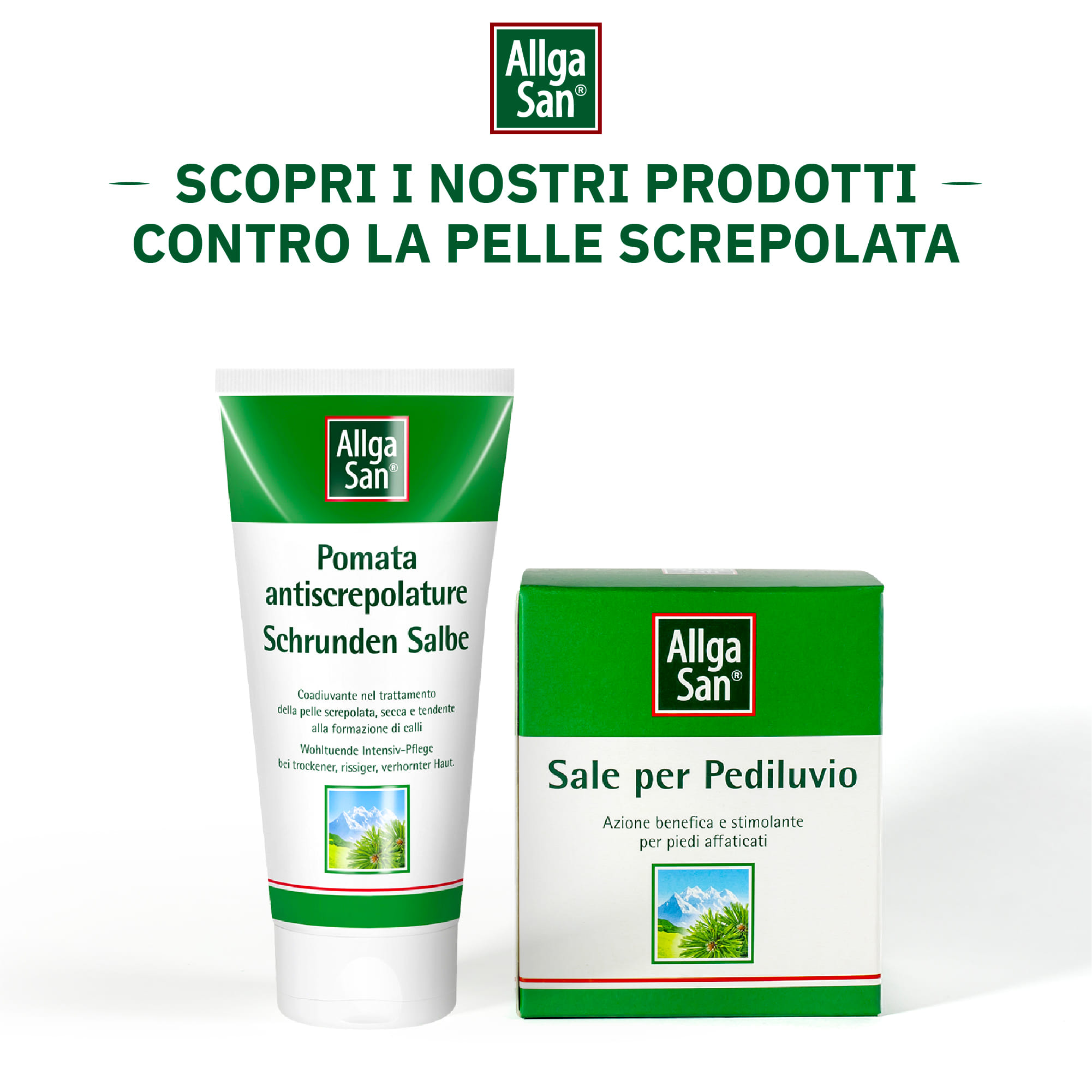 Pomata Allgasan Antiscrepolature per talloni, 90ml