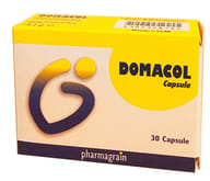 Integratore Domacol con fermenti e piante, 30 capsule