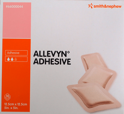 Medicazione Idrocellulare Sterile Altamente Assorbente Adesiva In Schiuma Di Poliuretano 12,5 X12,5 Cm 10 Pezzi