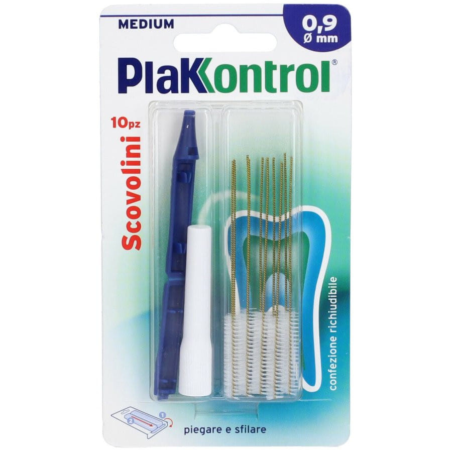 PLAKKONTROL MINIGRIP SCOVOLINO 0,9 MM 10 PEZZI