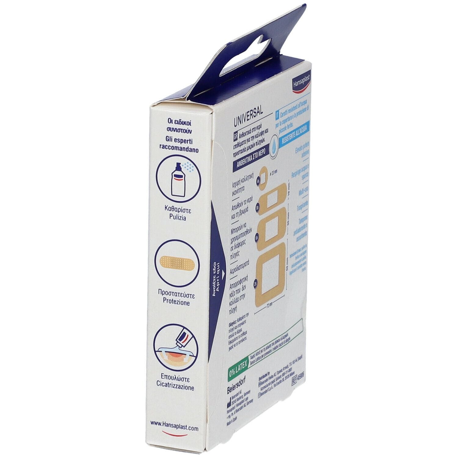 Cerotti Hansaplast Universal resistenti all'acqua, 20 pz