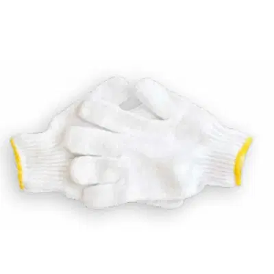 GUANTO COTONE NATURALE 100% MONOFILO BIANCO TAGLIA 7 1 PAIO GUANTO COTONE NATURALE 100% MONOFILO BIANCO TAGLIA 7 1 PAIO