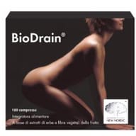 Integratore Biodrain per drenaggio e depurazione, 180 compresse