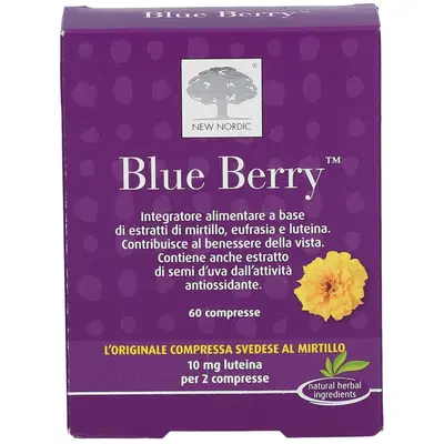 BLUE BERRY 60 COMPRESSE BLUE BERRY 60 COMPRESSE