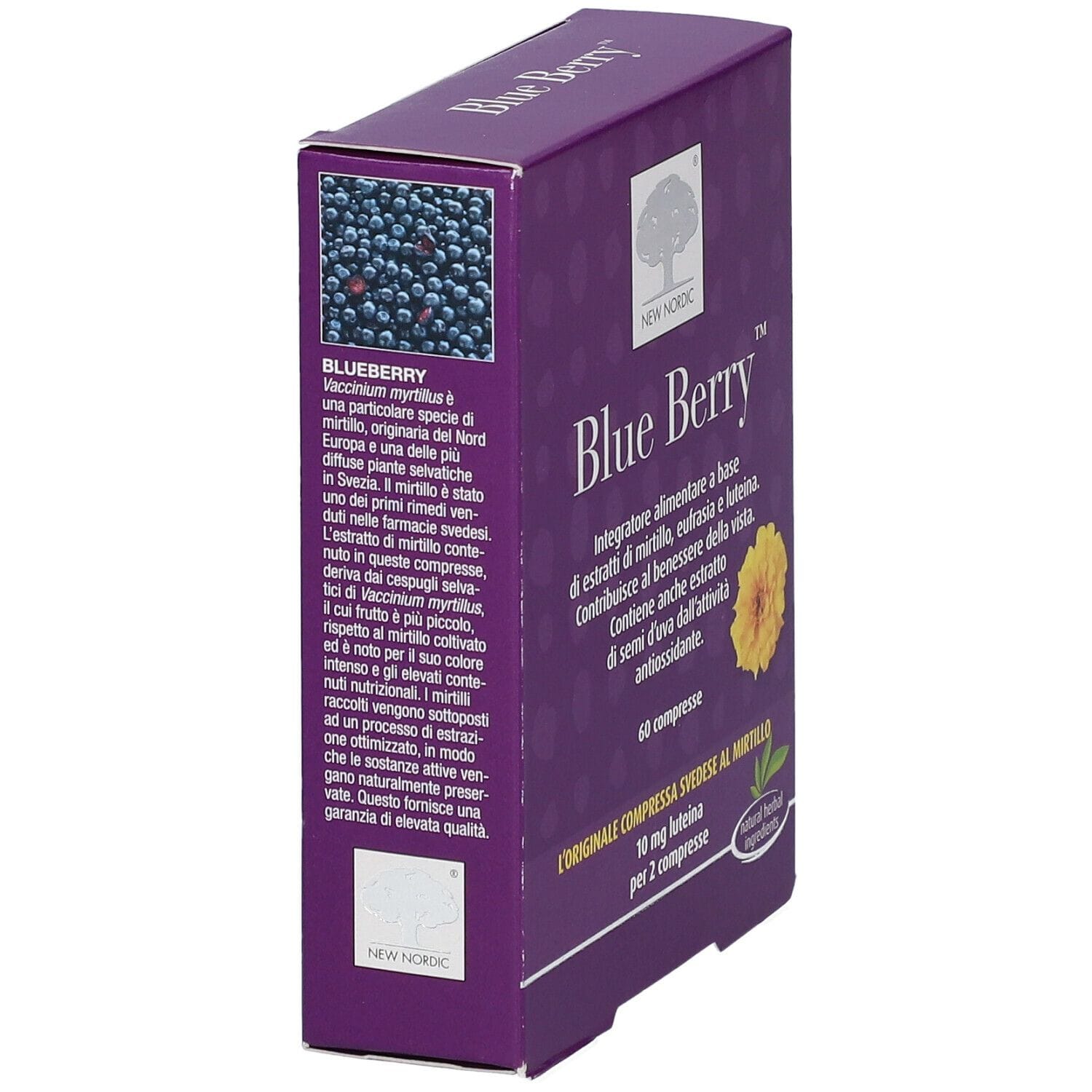 BLUE BERRY 60 COMPRESSE