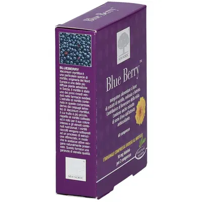 BLUE BERRY 60 COMPRESSE BLUE BERRY 60 COMPRESSE