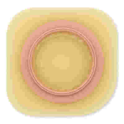 PLACCA APERTA PEDIATRICA FLANGIA FLOTTANTE 12MM RITAGLIABILE 0/32MM 5 PEZZI SISTEMA A 2 PEZZI PER COLO E ILEO POUCHKINS