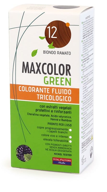 Colorante fluido MAX Green Vegetal Color capelli 8