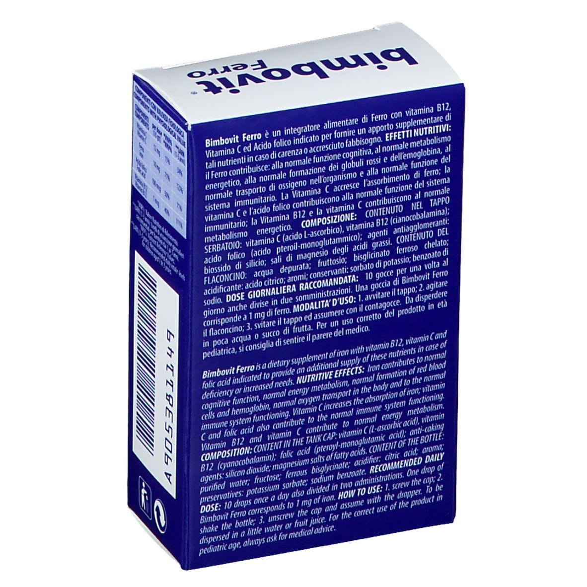 BIMBOVIT FERRO GOCCE 15 ML