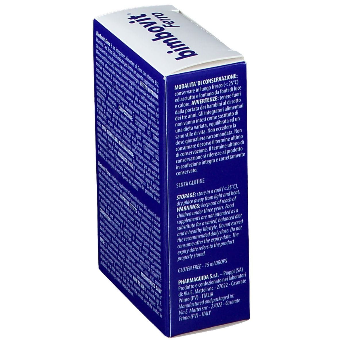 BIMBOVIT FERRO GOCCE 15 ML