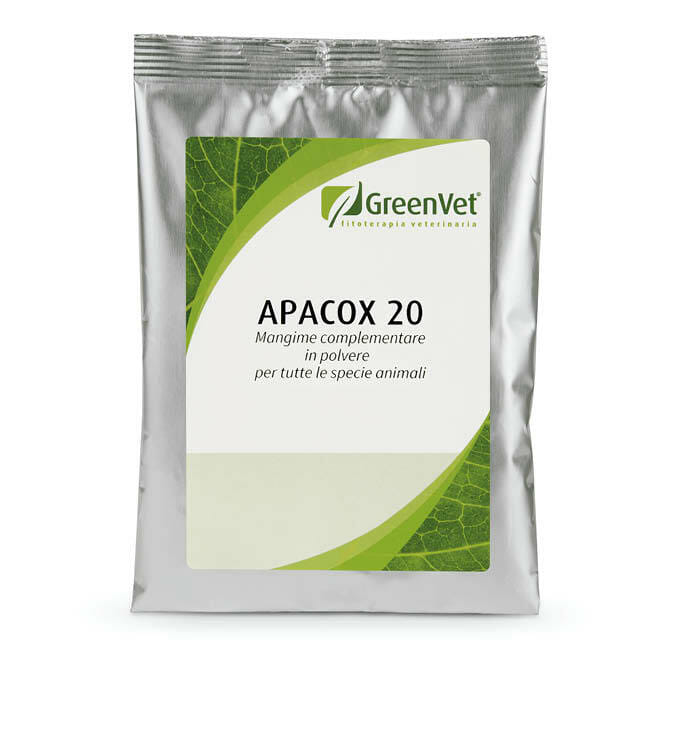Greenvet Apacox 20 Polvere Solubile per Animali 100g
