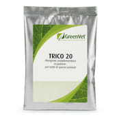 Mangime complementare Greenvet Trico 20 in polvere, 100g