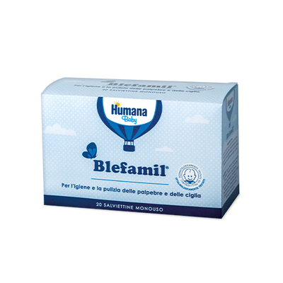 Salviette monouso HB BlefaMil PLUS per palpebre, 20 pz