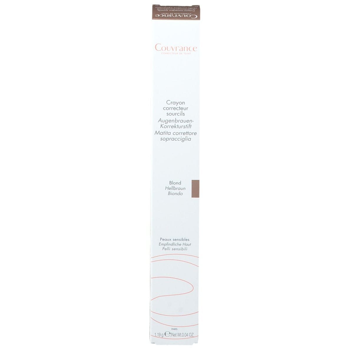 Matita Correttore Sopracciglia Avène Couvrance Biondo 1,19g