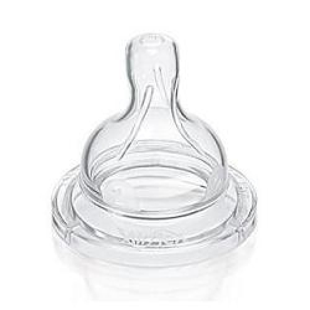 Avent Tettarelle Flusso Rapido 4 Fori Confezione 2 Pezzi-image