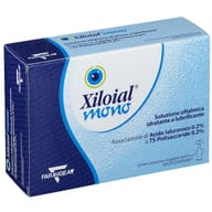 SOLUZIONE OFTALMICA IDRATANTE LUBRIFICANTE XILOIAL 20 MONODOSE DA 0,5ML