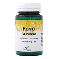 Integratore di Ferro Gluconato 13,2mg, 100 capsule